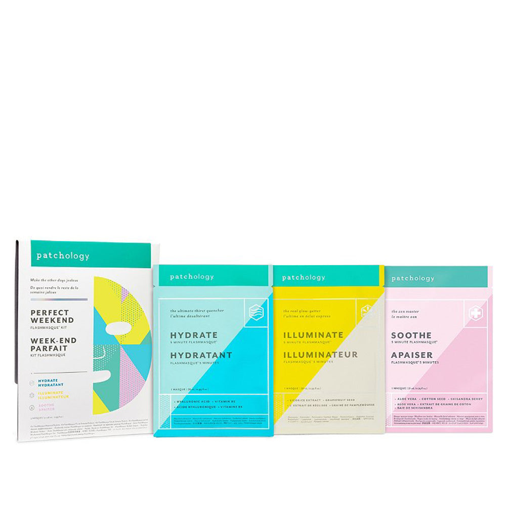 FlashMasque® Sheet Mask: Perfect Weekend Trio