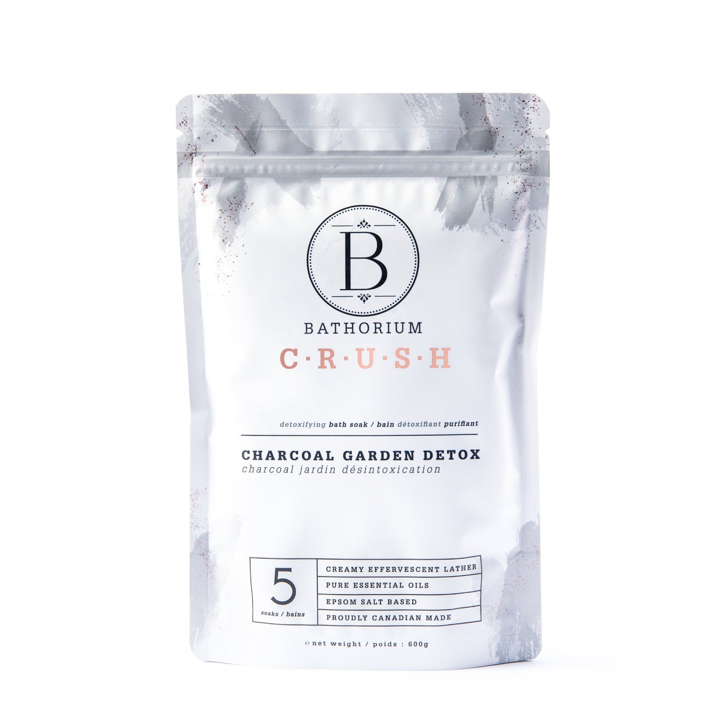 CRUSH Charcoal Garden Detox 600g