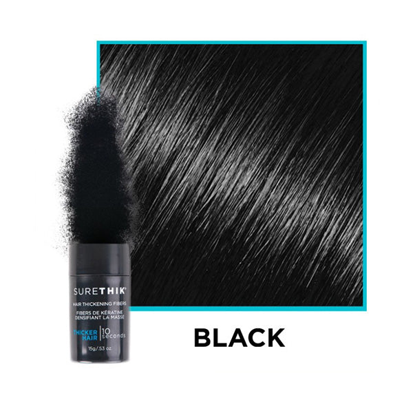 SureThik - Hair Thickening Fibers Black