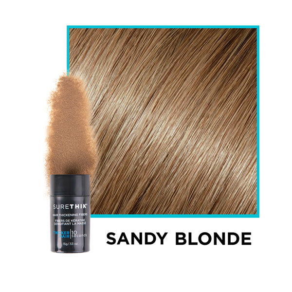 SureThik -Hair Thickening Fibers Sandy Blonde