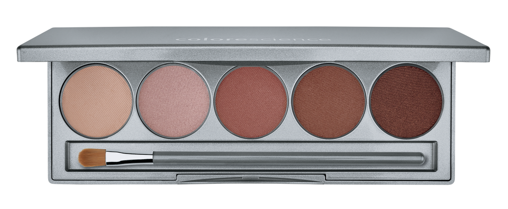 BEAUTY ON THE GO PALETTE  - Neutral Apricot / Champagne Shimmer / Universal Blush / Sun Kissed Bronze / Coffee Shimmer
